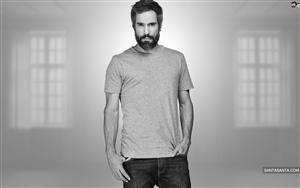 Spanish actor - Unax Ugalde`s monochrome shot